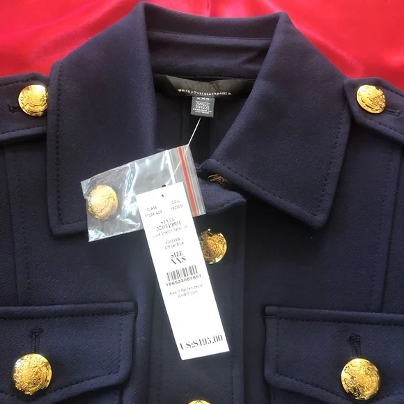 ⭐️NEW⭐️White House Black Market (WHBM) Luxe Stretch Safari Jacket - Picture 6 of 10